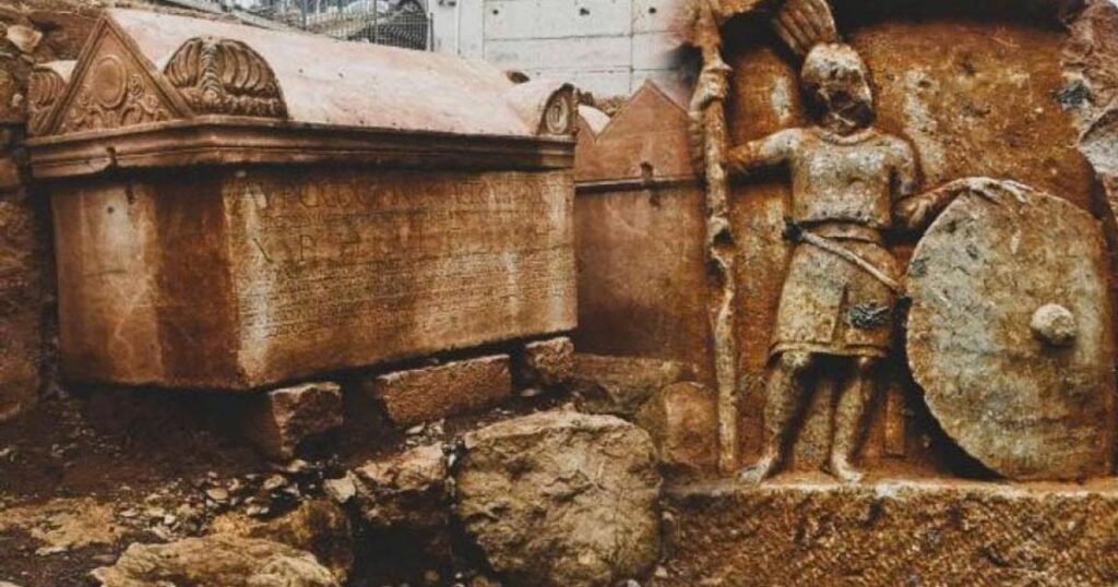 Groundbreaking Discovery: First Emperor’s Protector Sarcophagus Found in Anatolia